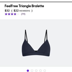 BRAND NEW MeUndies Feel free Triangle Bralette